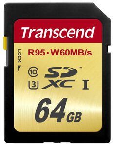 Transcend TS64GSDU3 Speicherkarte 64 GB
