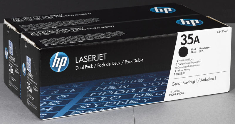 HP Original 35A Toner Doppelpack schwarz 2 x 1.500 Seiten (CB435AD)
