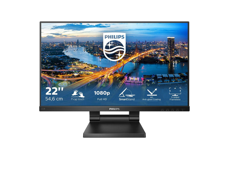22" Philips B Line 222B1TC - 1920x1080 (FHD) - 75Hz - IPS