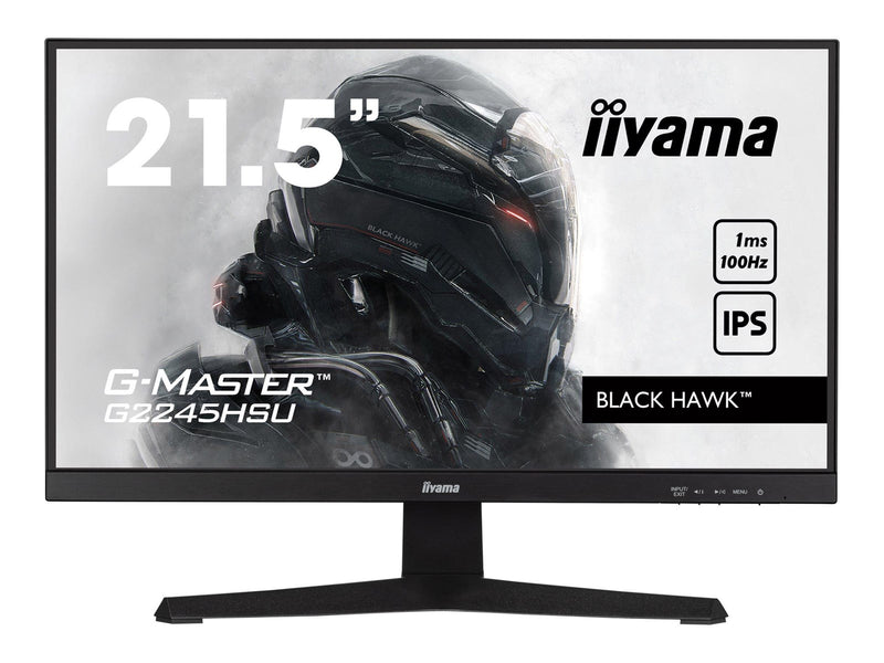 22" iiyama G-MASTER Black Hawk G2245HSU-B2 - 1920x1080 (FHD) - 100Hz - IPS