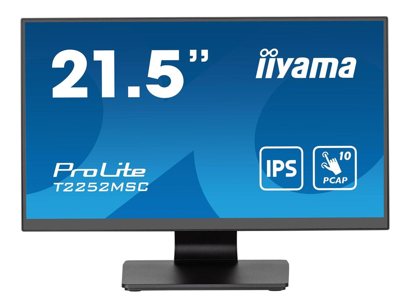 22" iiyama ProLite T2252MSC-B2 - 1920x1080 (FHD) - 60Hz - IPS