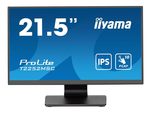 22" iiyama ProLite T2252MSC-B2 - 1920x1080 (FHD) - 60Hz - IPS