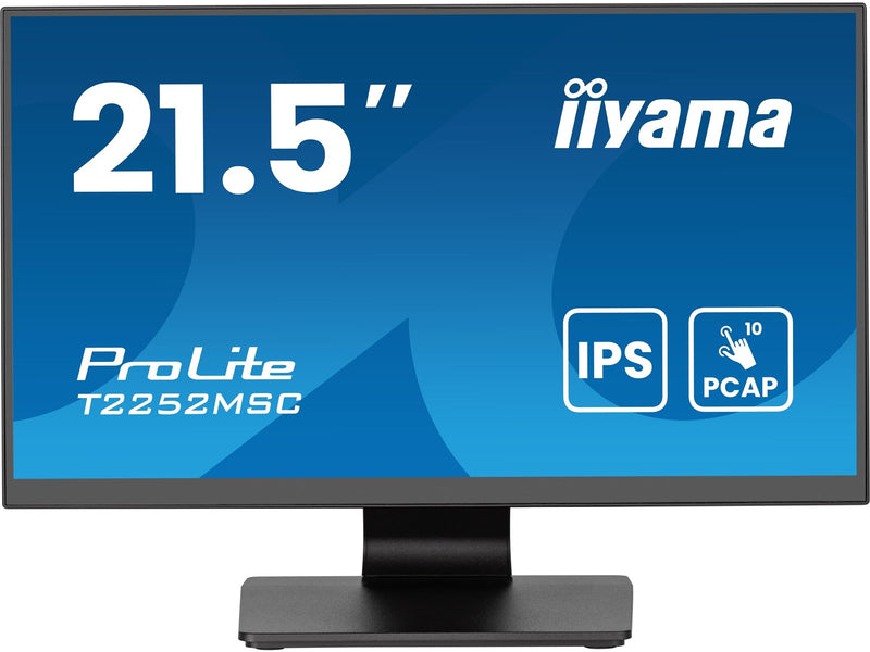 22" iiyama ProLite T2252MSC-B2AG - 1920x1080 (FHD) - 60Hz - IPS