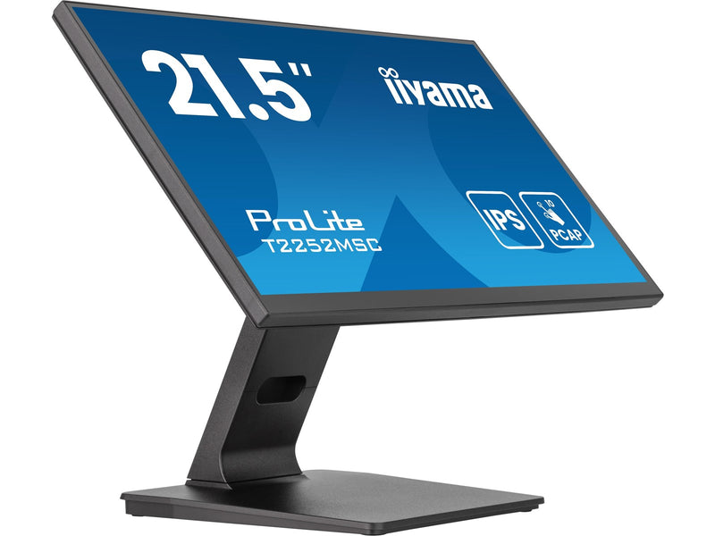 22" iiyama ProLite T2252MSC-B2AG - 1920x1080 (FHD) - 60Hz - IPS