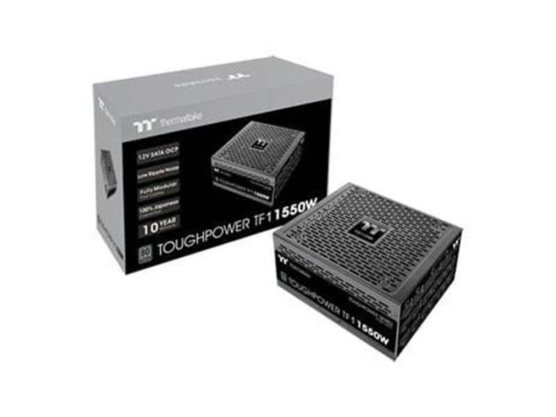 Thermaltake ToughPower PF1 Netzteile - 1550 Watt - 90 mm - ATX - 80 Plus Titanium (bis zu 90% effektiv)