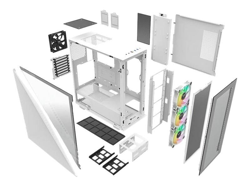 Thermaltake Divider 300 TG Snow - Gehäuse - Tower - Weiß