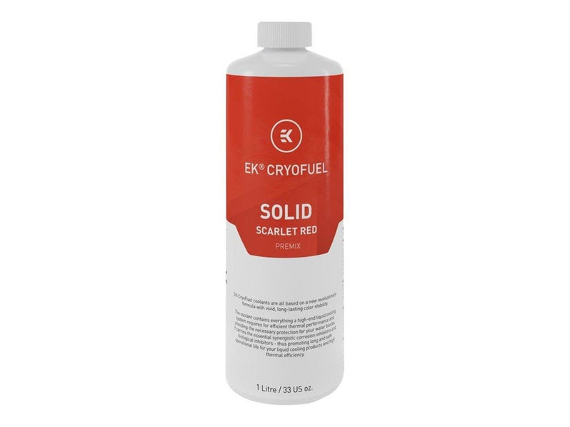 EK Water Blocks EK-CryoFuel Solid Scarlet Red (Premix 1000 mL)