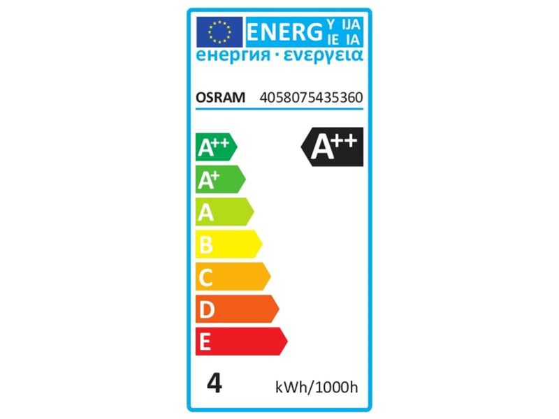 Osram LED-Lampe Standard 4W/827 (37W) filament clear mirror gold E27