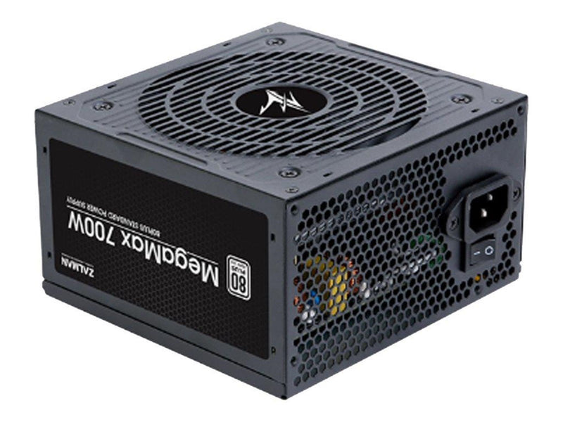 Zalman MegaMax Netzteile - 700 Watt - 120 mm - ATX 2.31 - 80 Plus White (bis zu 80% effektiv)