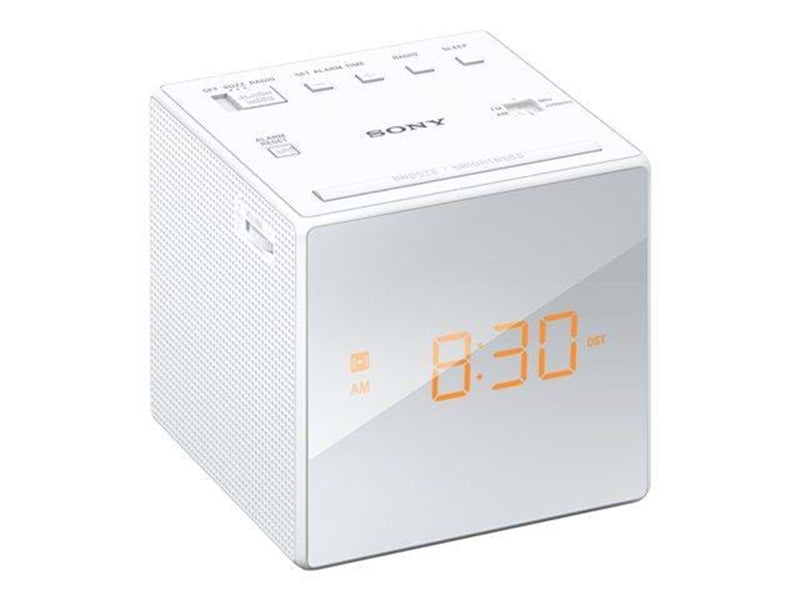 Sony ICF-C1 - AM/FM - Mono - Weiß