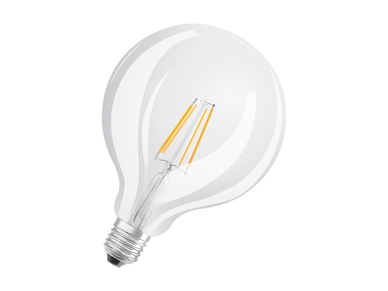 Osram LED-Lampe STAR+ GLOWdim globe 7W/827 (60W) filament clear dimmable E27