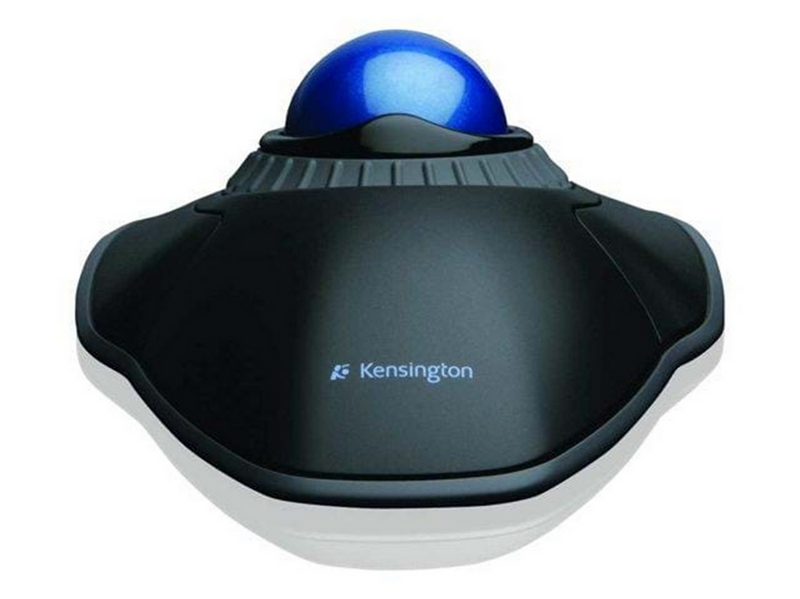 Kensington Orbit™ Trackball mit Scroll-Ring, schwarz - Trackball (Schwarz)