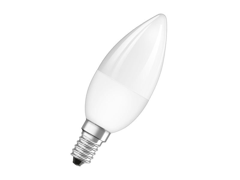 Osram LED-Lampe STAR+ RGBW Remote Candle 4,5W/827 (25W) Frosted Dimmable E14