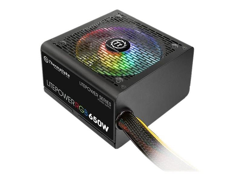 Thermaltake Litepower RGB 650W Netzteile - 650 Watt - 120 mm - ATX - 80 Plus