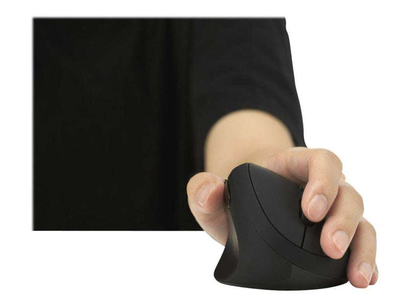 Kensington Pro Fit Ergo Wireless Mouse - Vertical mouse (Schwarz)