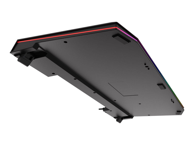 Natec Genesis Lith 400 RGB - Tastaturen - Englisch - US - Schwarz