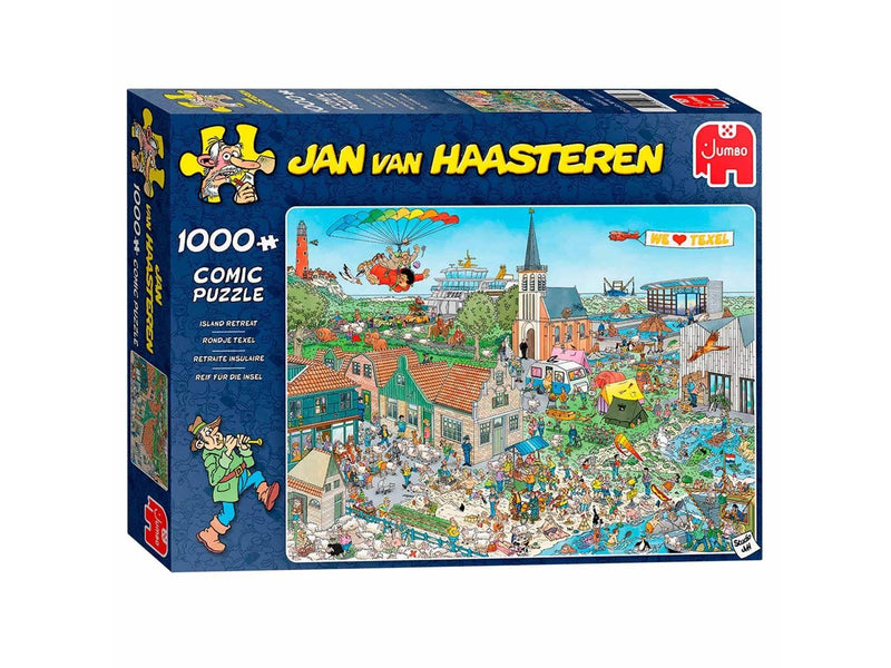 Jumbo Puzzle Jan van Haasteren – Island Retreat 1000