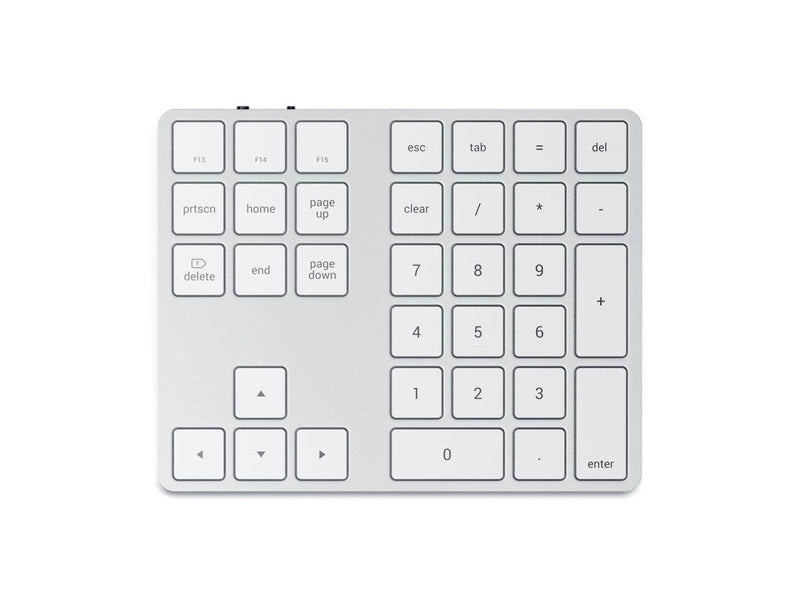 Satechi Bluetooth Extended Keypad - Numpad - Silber
