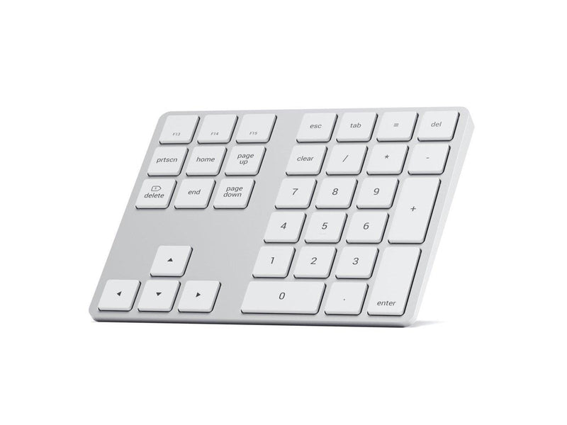 Satechi Bluetooth Extended Keypad - Numpad - Silber