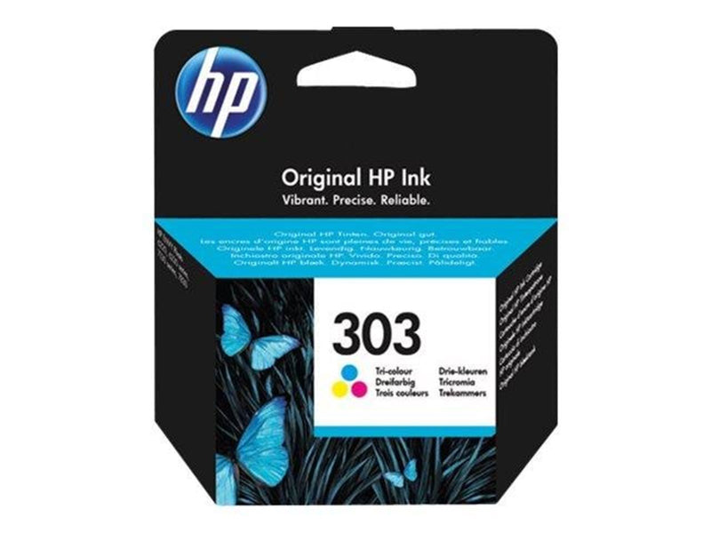 HP 303 / T6N01A (Cyan Magenta Yellow) Ink - Tintenpatrone Farbe ( Cyan, Magenta, Gelb)
