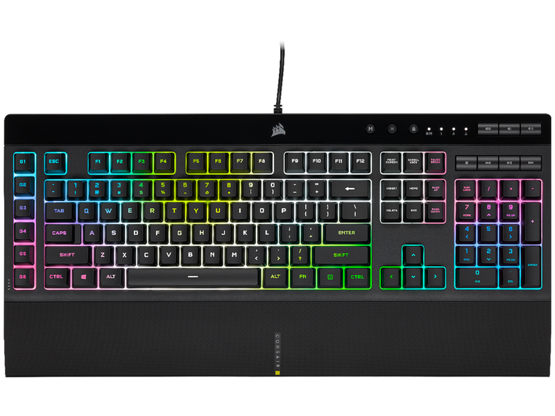 Corsair K55 RGB PRO XT - Gaming Tastaturen - Englisch - US - Schwarz