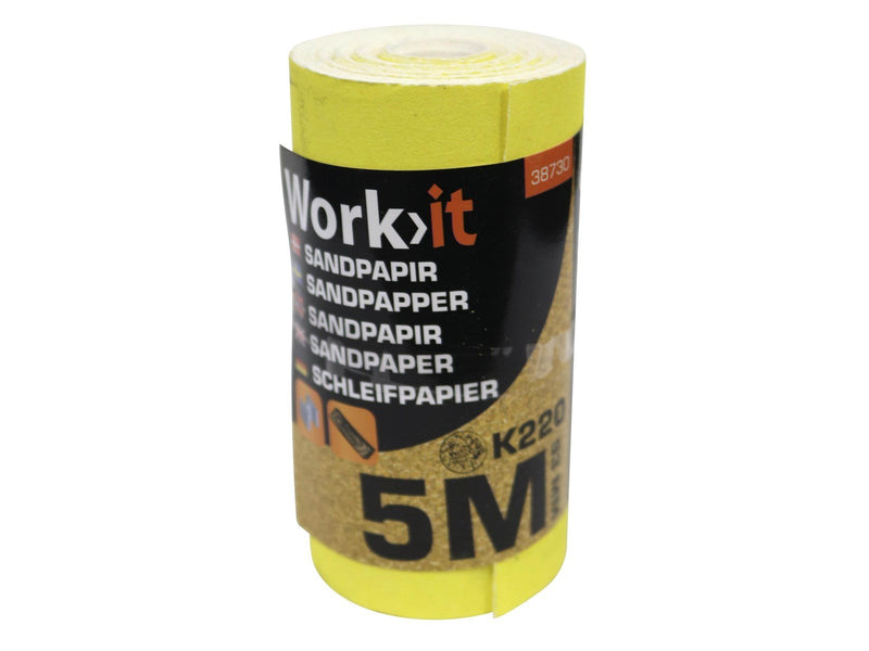 Workit Sandpaper roll - K220