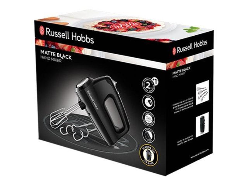Russell Hobbs Handmixer Matte Black 24672-56 - 350 W