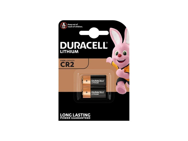 DURACELL Lithium CR2 Battery 2-Pack