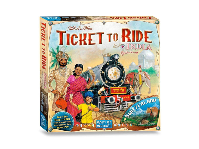 Days of Wonder Ticket to Ride: India Map Collection Expansion