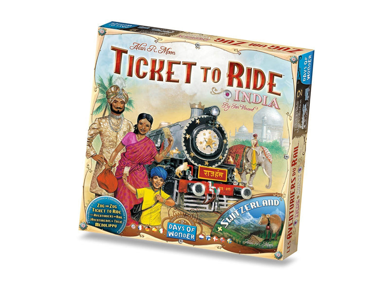 Days of Wonder Ticket to Ride: India Map Collection Expansion