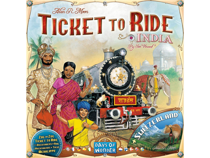 Days of Wonder Ticket to Ride: India Map Collection Expansion