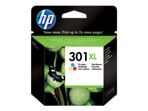 HP 301XL / CH564EE - High Yield (Cyan Magenta Yellow) Ink - Tintenpatrone Dye-based tricolour