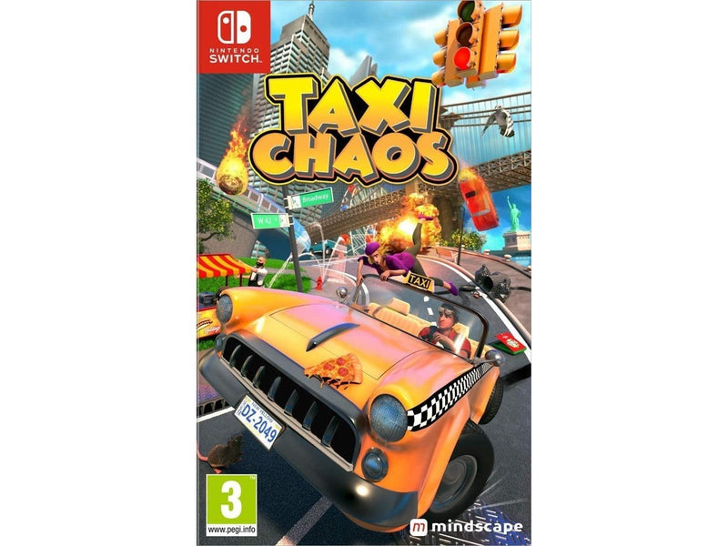 Taxi Chaos - Nintendo Switch - Simulator - PEGI 3