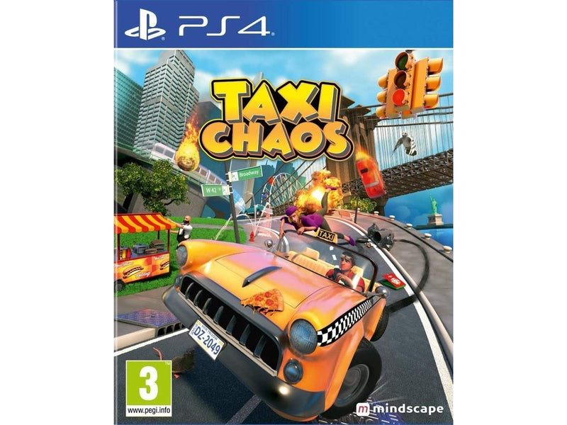 Taxi Chaos - Sony PlayStation 4 - Simulator - PEGI 3