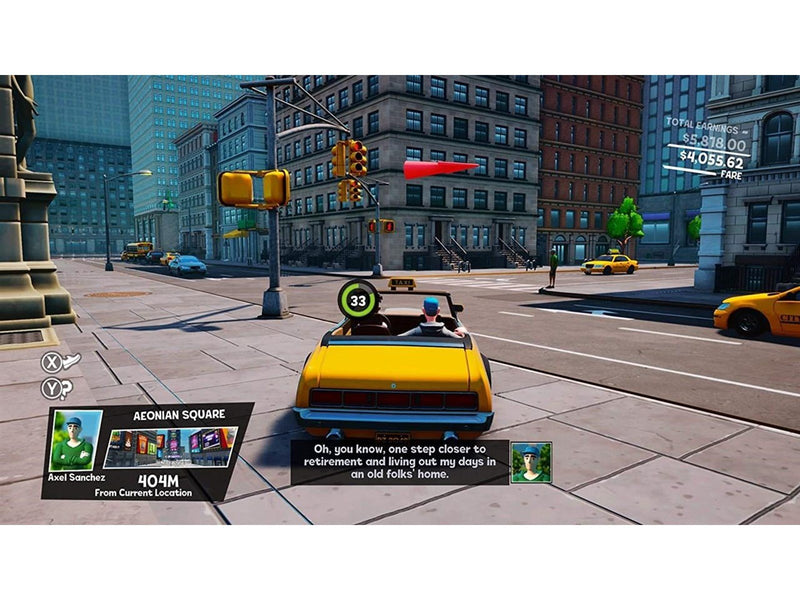 Taxi Chaos - Sony PlayStation 4 - Simulator - PEGI 3