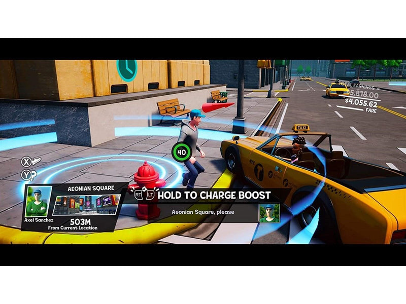 Taxi Chaos - Sony PlayStation 4 - Simulator - PEGI 3