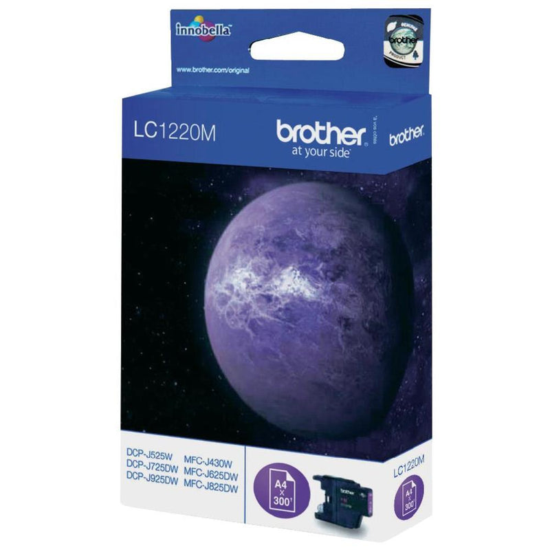 Brother Original LC-1220M Druckerpatrone magenta 300 Seiten (LC1220M)