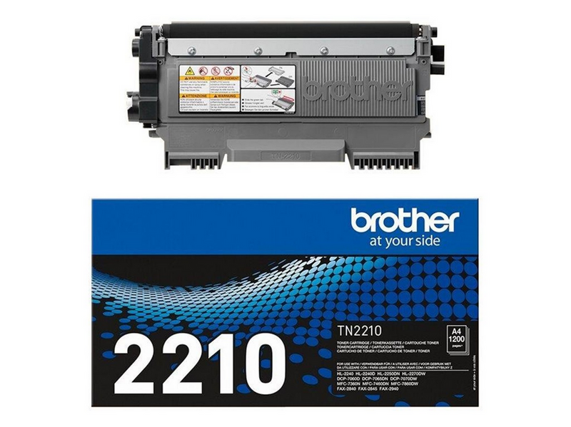 Brother TN2210 / TN 2210 Black Toner - Tonerpatrone Schwarz