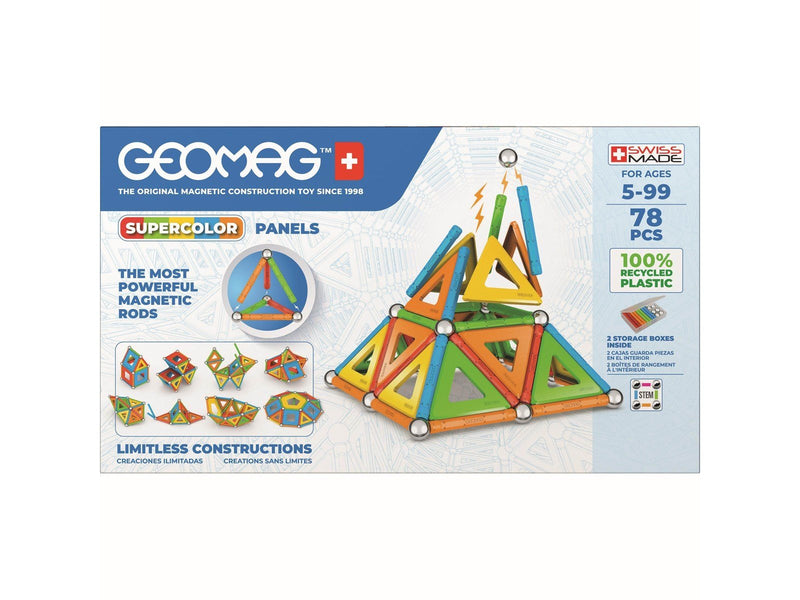 Geomag Supercolor Panels Recycled 78