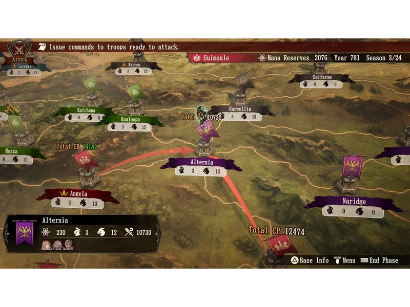 Brigandine: The Legend of Runersia - Sony PlayStation 4 - Strategie - PEGI 12