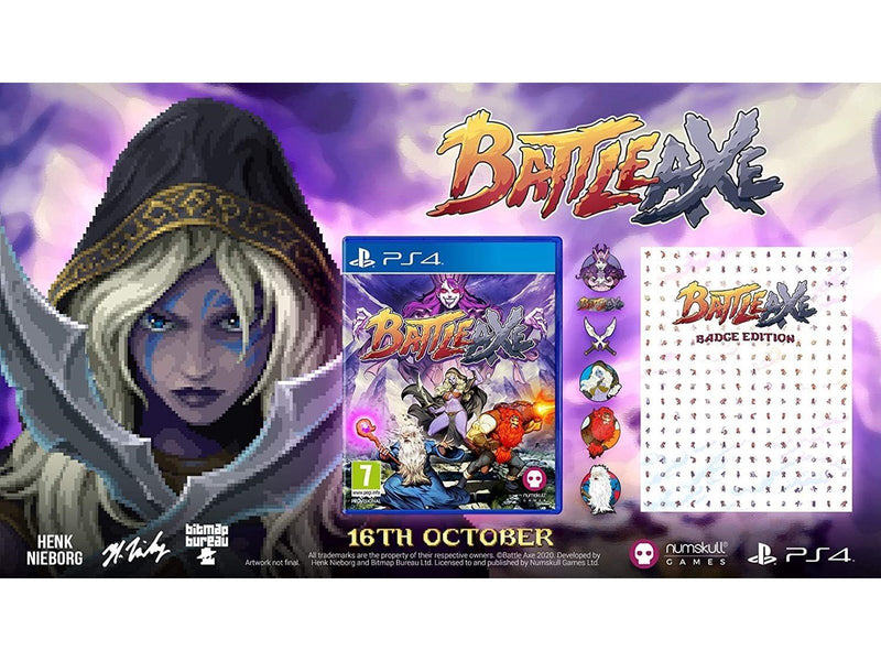 Battle Axe - Badge Edition - Sony PlayStation 4 - Action/Abenteuer - PEGI 7