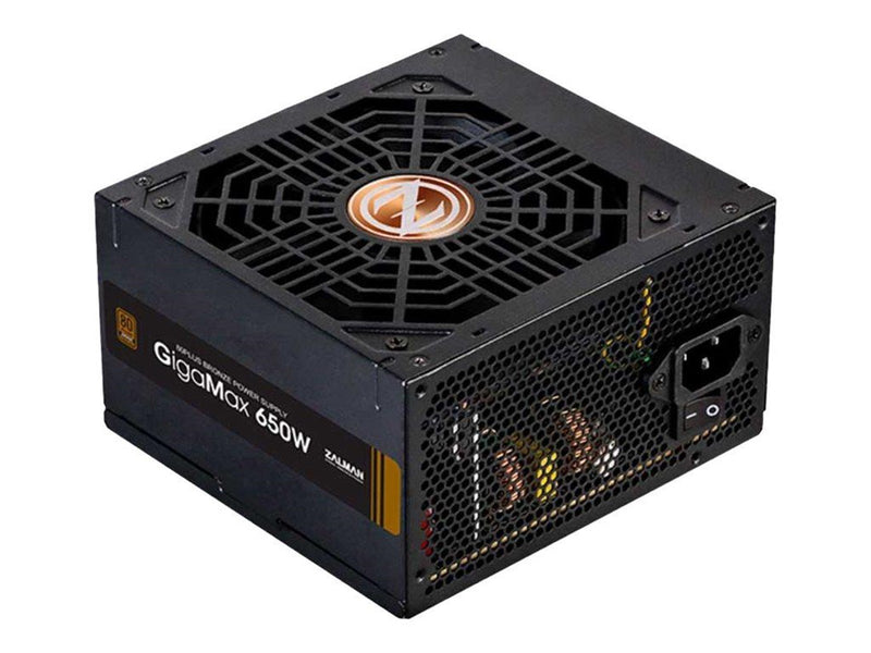 Zalman GigaMax Netzteile - 650 Watt - 120 mm - ATX - 80 Plus Bronze zertifiziert