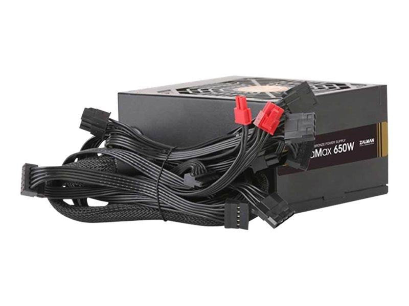 Zalman GigaMax Netzteile - 650 Watt - 120 mm - ATX - 80 Plus Bronze zertifiziert