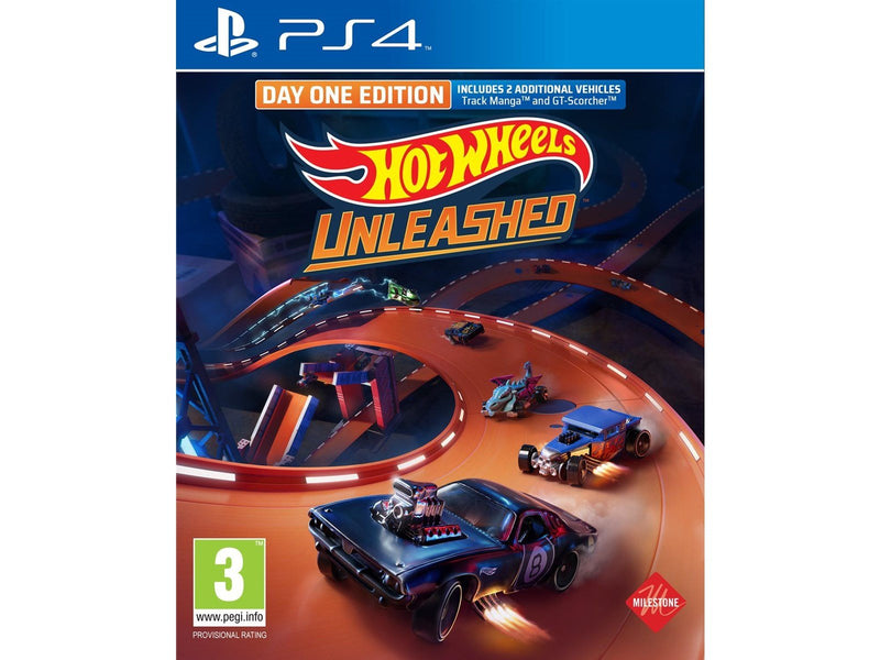 Hot Wheels Unleashed - Sony PlayStation 4 - Rennspiel - PEGI 3