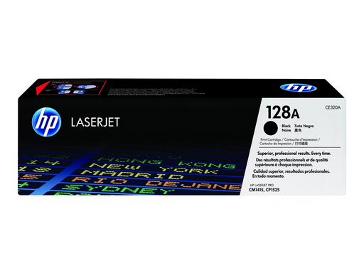 HP 128A / CE320A Black Toner - Tonerpatrone Schwarz