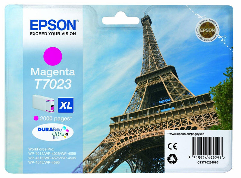 Epson Original T7023XL Druckerpatrone - magenta (C13T70234010)