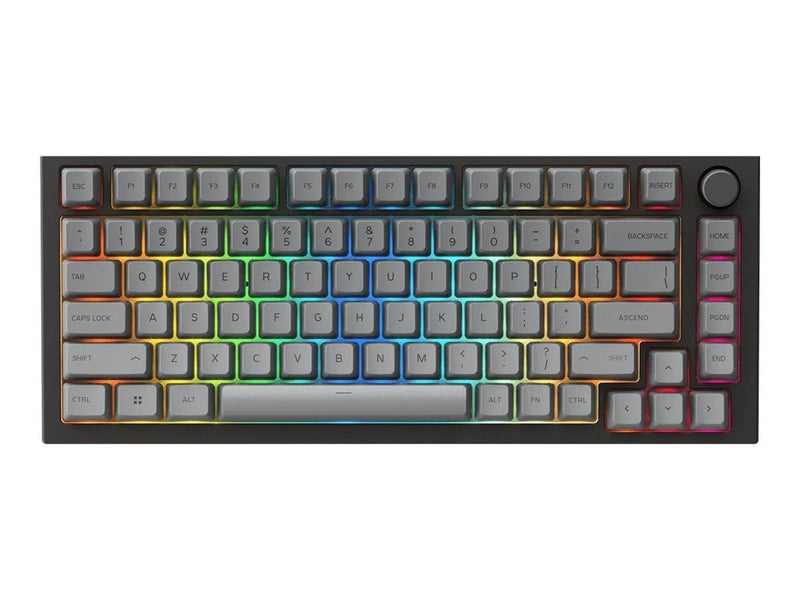 Glorious GMMK PRO 75% Barebone - ANSI - Black Slate - Gaming Tastaturen - ohne Numpad - Universal - Schwarz