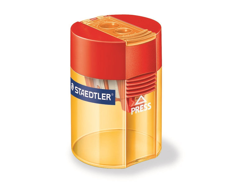 Staedtler Double-hole tub sharpener round BK