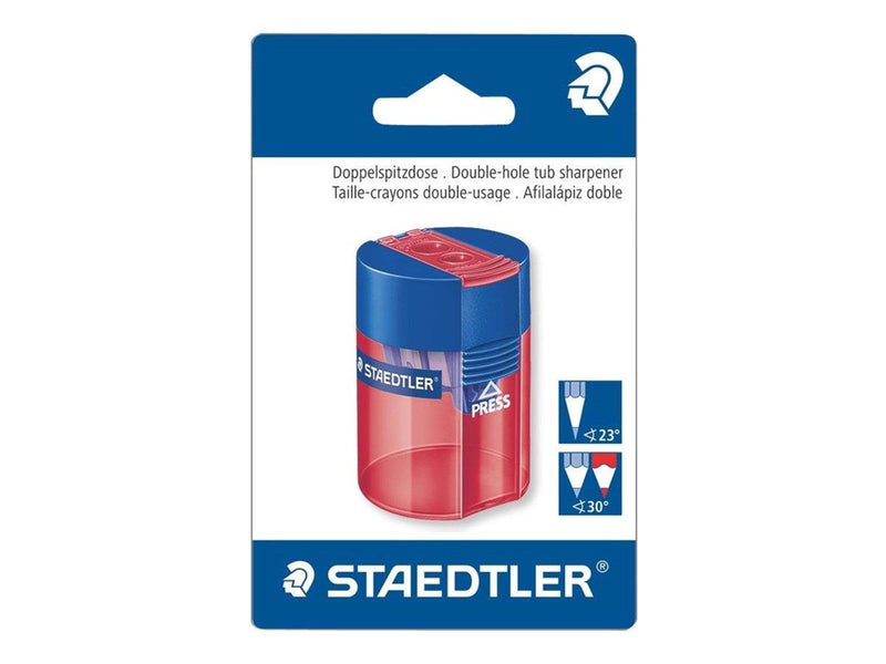 Staedtler Double-hole tub sharpener round BK
