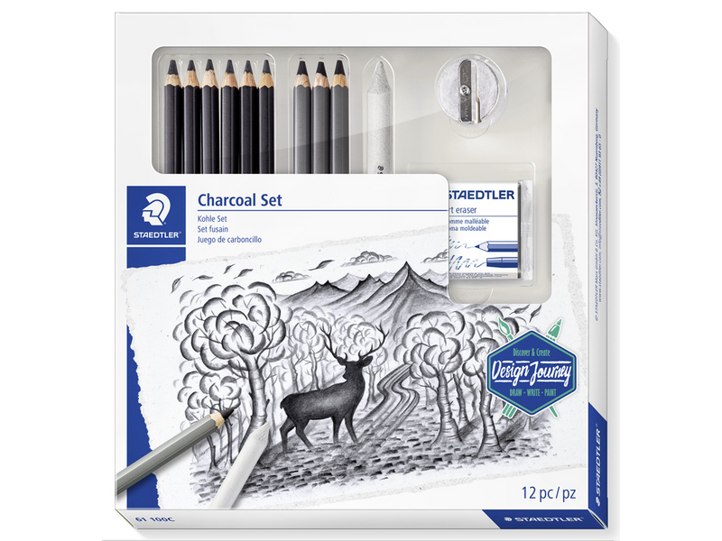 Staedtler Mixed Charcoal Set        100% PEFC